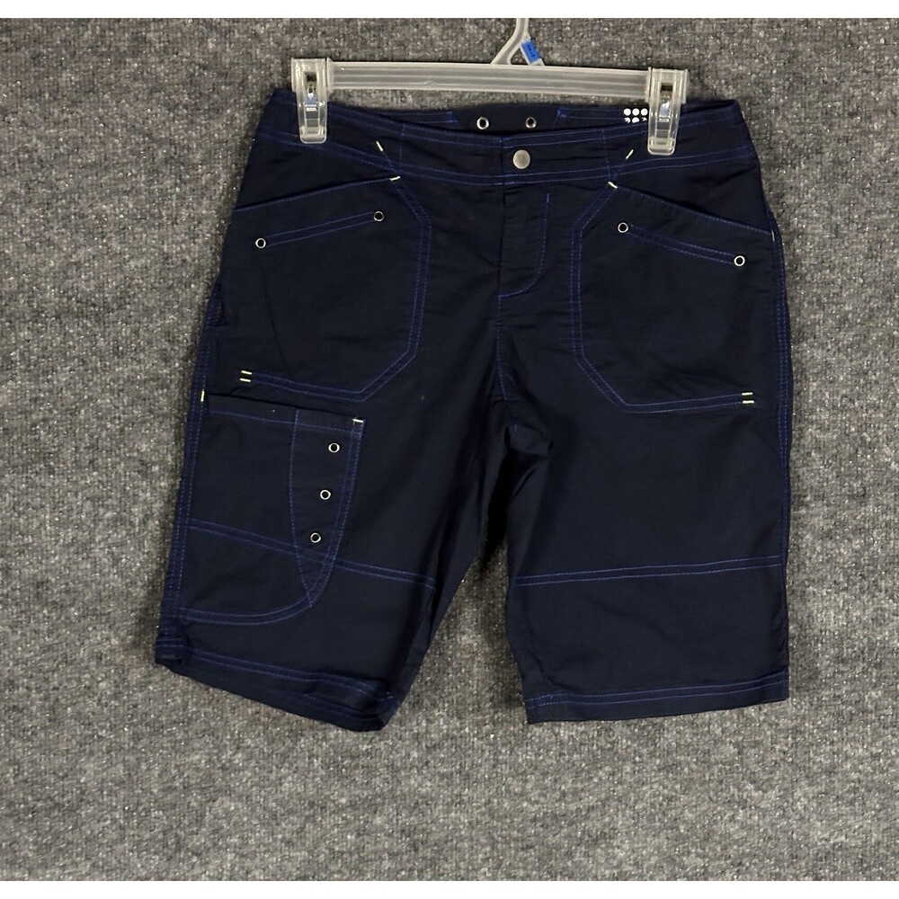 TITLE NINE Stretch Brash Ripstop Hiking Bermuda Shorts Size 2 (28x10) CH6190